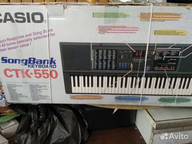 Синтезаторcasio CTK-550