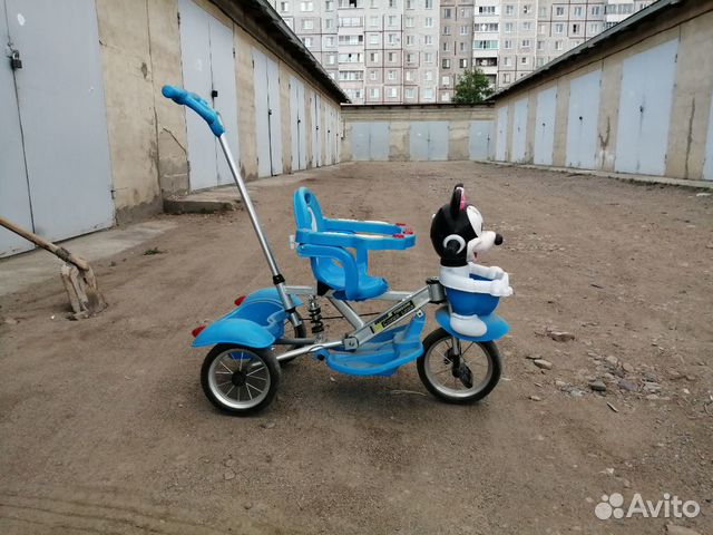 Велосипед коляска с ручкой Велосипед коляска с ручкой