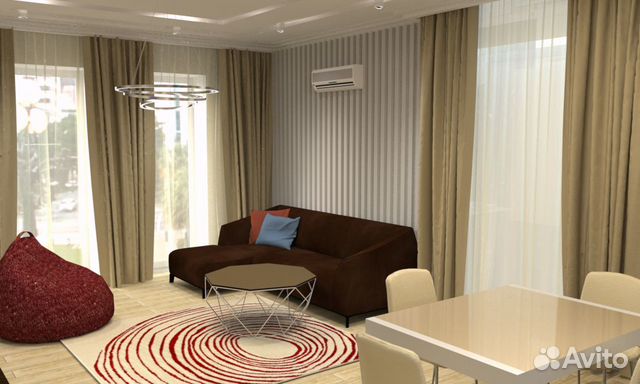 4-к квартира, 120 м², 13/16 эт. 4-к квартира, 120 м², 13/16 эт.