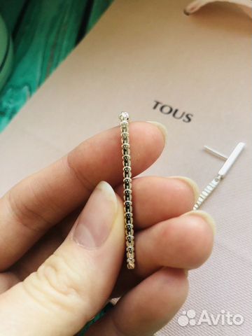 Серебряные серьги tous