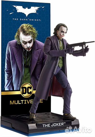 Коллекционная фигурка - Джокер (Темный Рыцарь) США Коллекционная фигурка - Джокер (Темный Рыцарь) США