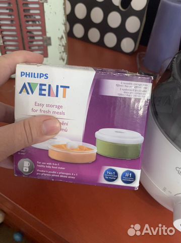 Пароварка блендер Avent Philips 4 в 1 Пароварка блендер Avent Philips 4 в 1