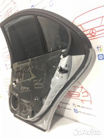 Дверь заднее правое задняя правая Mercedes-Benz