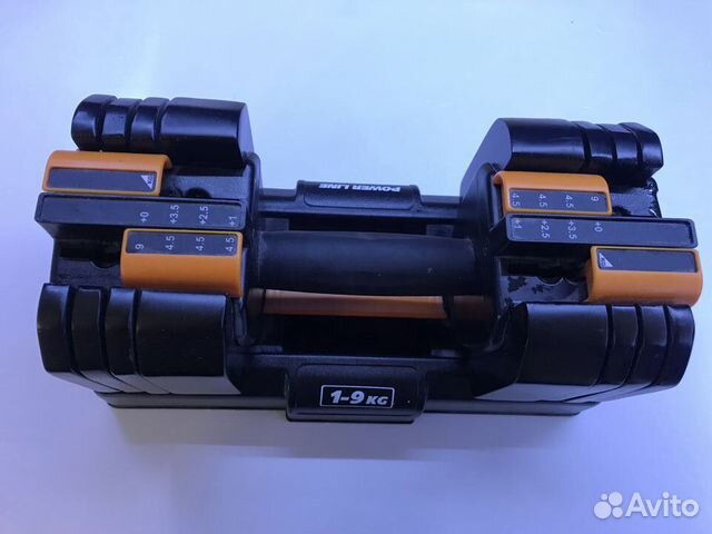 Регулируемая гантель torneo power line