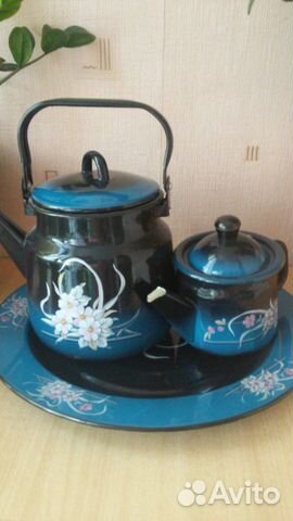 Чайники, эмалированные