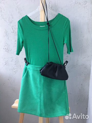 Total look #2 (юбка+джемпер+silver) 42/44