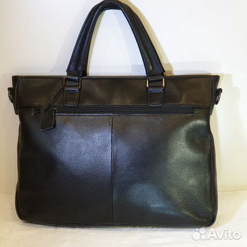 Портфель мужской натуральная кожа чёрный Портфель мужской натуральная кожа чёрный