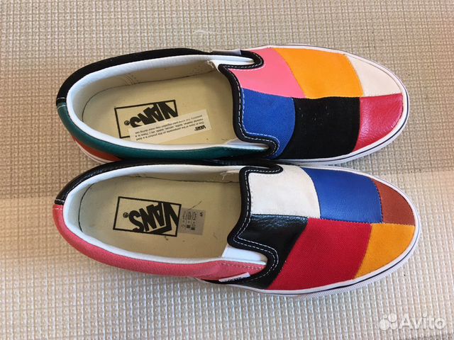 Слипоны-кеды новые Vans