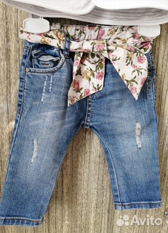 Брендовые толстовка и джинсы zara на девочку(3-7ме Брендовые толстовка и джинсы zara на девочку(3-7ме