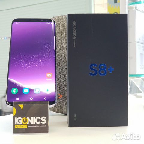 Телефон Samsung Galaxy S8+ Мистический аметист Телефон Samsung Galaxy S8+ Мистический аметист