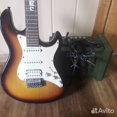 Гитара+комбоусилитель Гитара+комбоусилитель