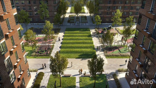 1-к квартира, 40.1 м², 3/24 эт.