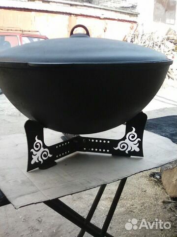 Подставка под казан с регулировкой размера