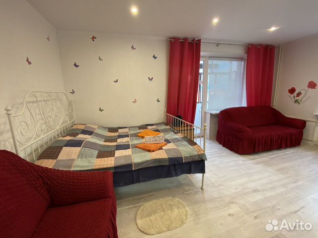 

Квартира-студия, 36 м², 4 кровати