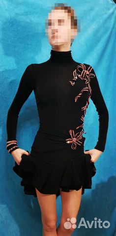 Латинское платье для бальных танцев латина