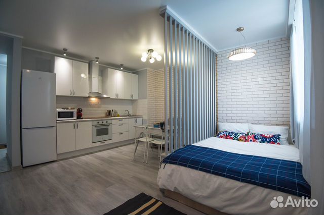 

Квартира-студия, 35 м², 1 кровать