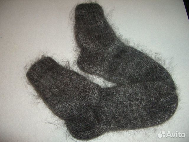 Носки пуховые