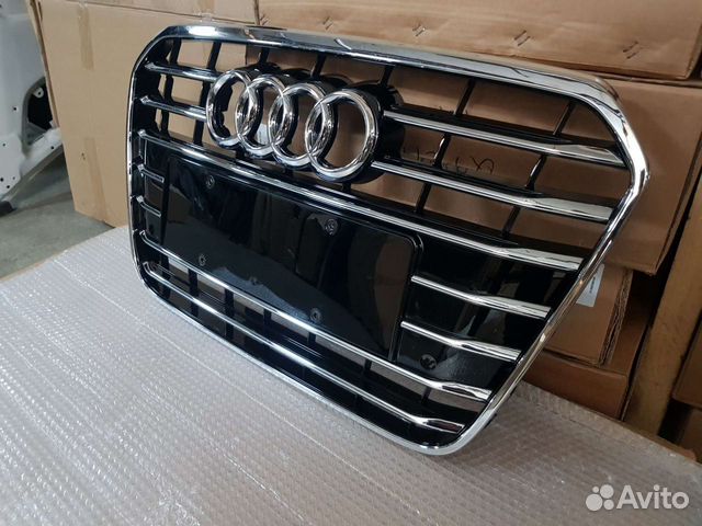 Решетка радиатора Audi A6 C7 до Рест 2011-2014гг