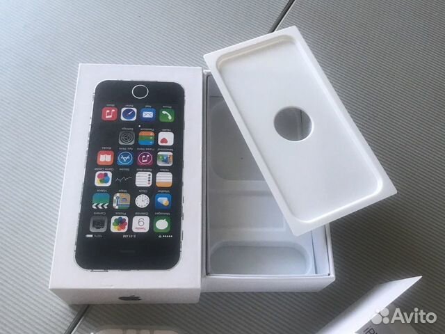 Коробка от iPhone 5s