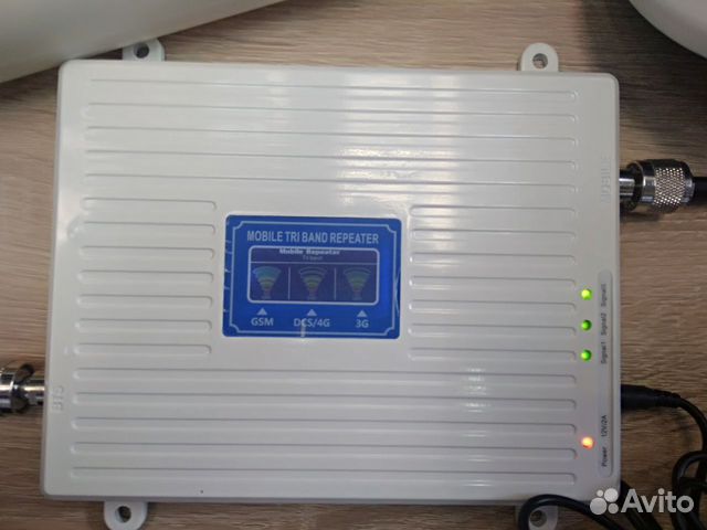 Усилитель GSM900/3G/4G 900/1800/2100 мгц, новый