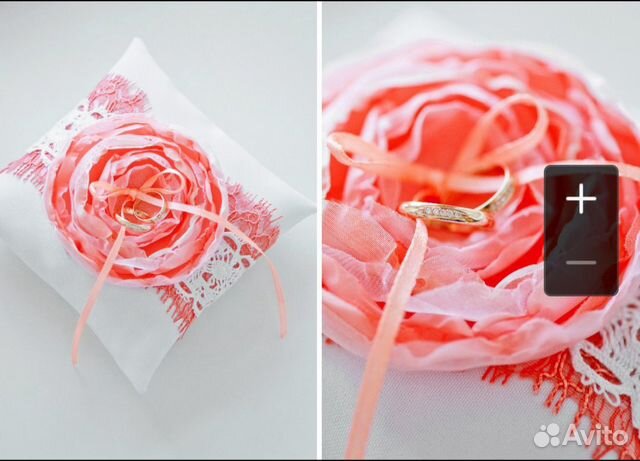 Подушечка для обручальных колец