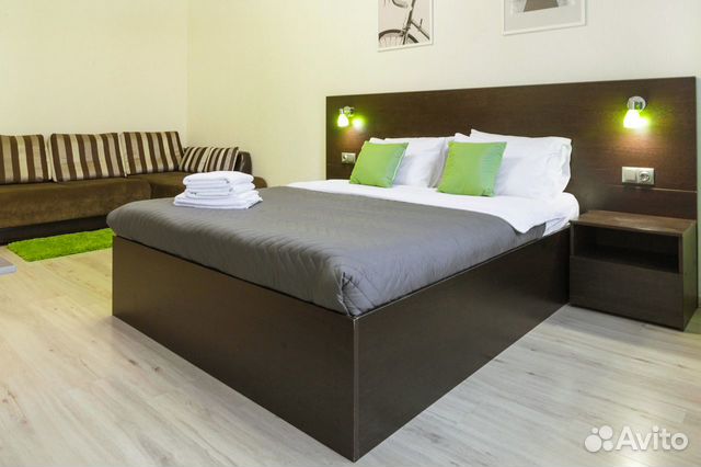 

1-к. квартира, 38 м², 2 кровати