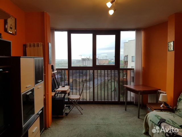 

Квартира-студия, 23 м², 2 кровати