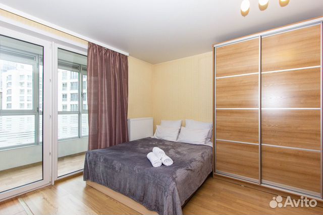 

Квартира-студия, 30 м², 2 кровати