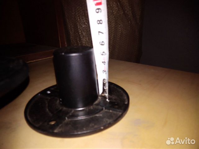 Стакан в колонку металлический для стойки