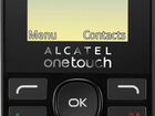 Сотовый кнопочный телефон Alcatel 2 сим карты