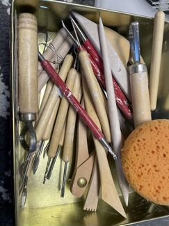 Инструмент для керамики, лепки, глина