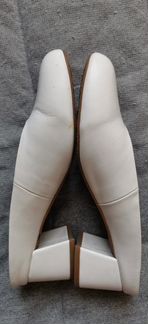 Pierre Cardin белые туфли без задника