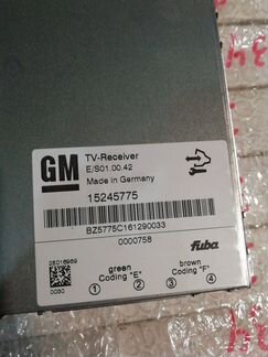 Тв-тюнер Cadillac Cts 2 2008-2013