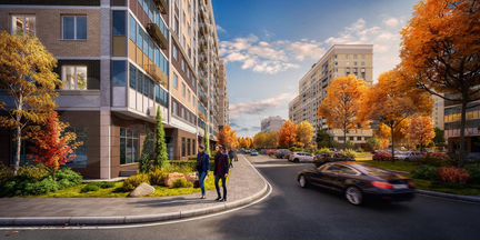 2-к квартира, 38.1 м², 1/14 эт.