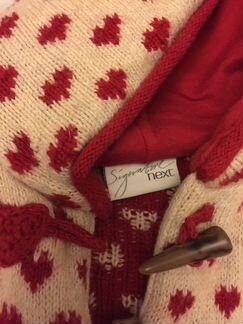 Вязанная кофта next 92 см
