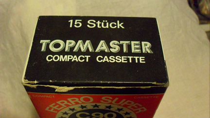 Аудиокассета ferro super topmaster C 90 германия