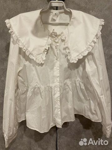 Белая блуза