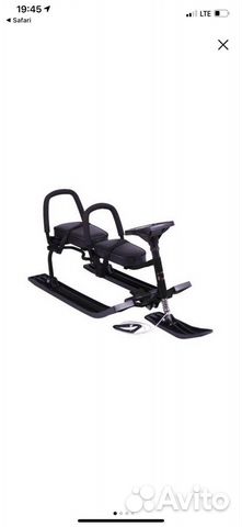 Снегокат для двойни