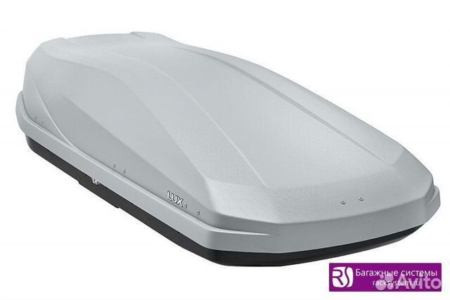 Бокс на крышу Lux Irbis 175 серый матовый
