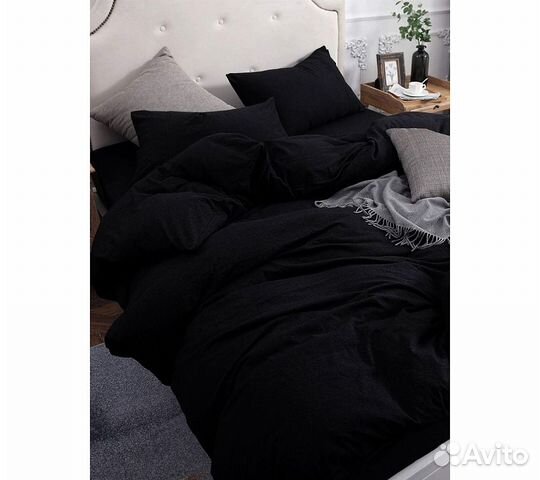 Постельное белье GoodNight Сатин Делюкс евро (с на