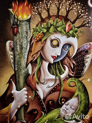 Перевод книги Патрика Валенсы по Таро Девиант Мун