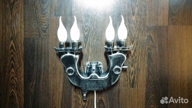 Светильник лофт (loft) или стимпанк (steampunk)