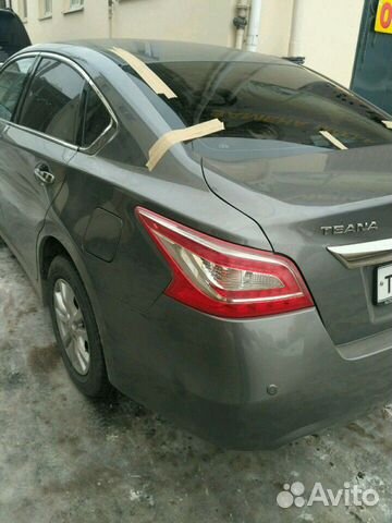 Бампер задний Ниссан Тиана