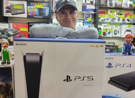 Sony PS3 + прошивка с играми в Марио