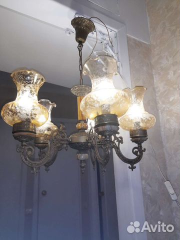 Люстры из бронзы и оникса Югославия