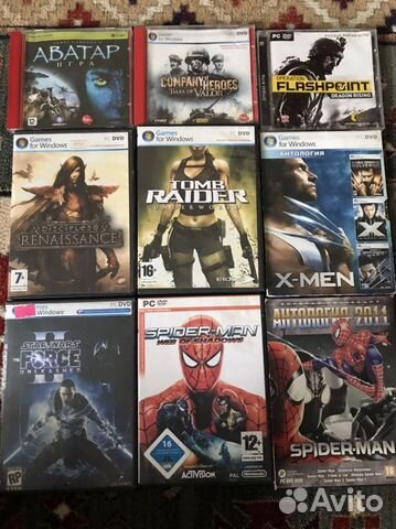 Игры для пк на дисках