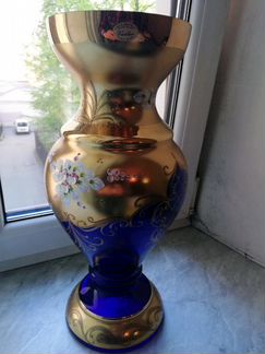 Ваза чехия Богемия