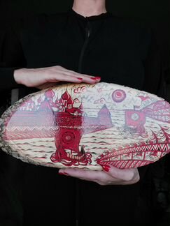 Декоративное панно на слэбе