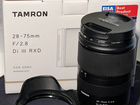 Tamron 28-75mm f/2.8 Di III RXD на Sony FE объявление продам