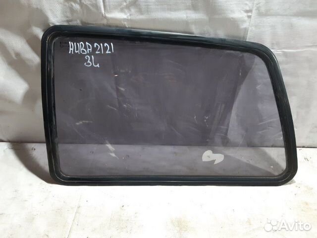 Стекло кузовное глухое заднее левое Ваз Нива 2121